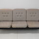 Three seater sofa/leda lux,1980's.
