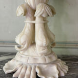 Large alabaster bowl Italy around 1900