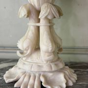 Grande coupe en albâtre Italie vers 1900