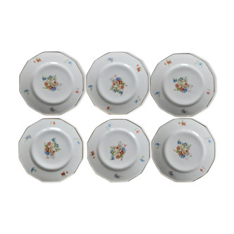 Set of 6 dessert plates