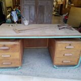 Vintage school master desk