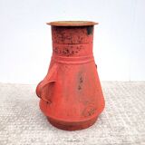 Grande amphore vase ancien tôle émaillée