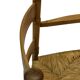 Art Deco chair minimalist oak wicker minimalist design