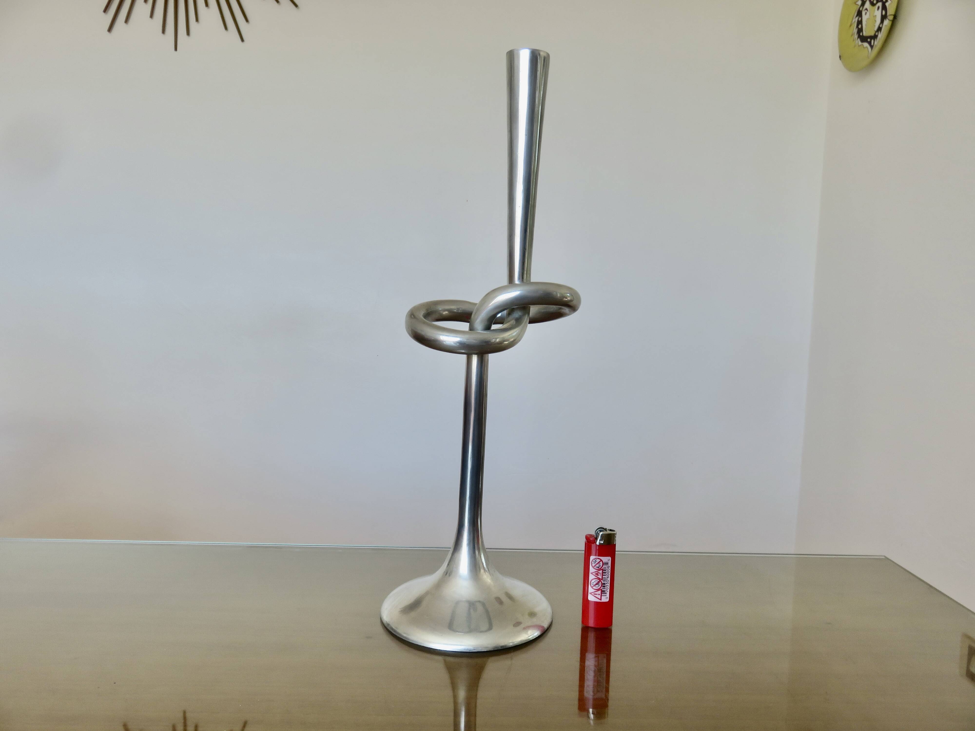 XXL candle holder by "Kare Design", cast aluminum, 1980s