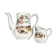 English earthenware cafeteria and its milk pot