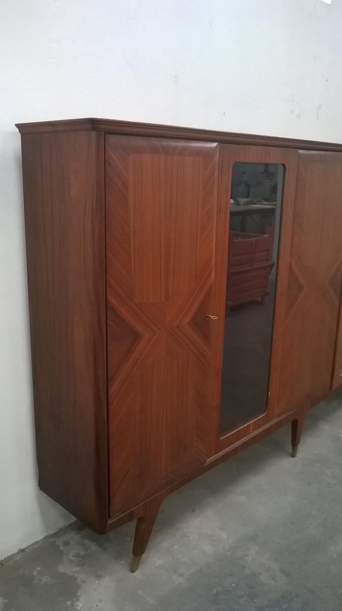 Buffet mahogany by Gio Ponti for Ariberto Colombo Italy 1940 s