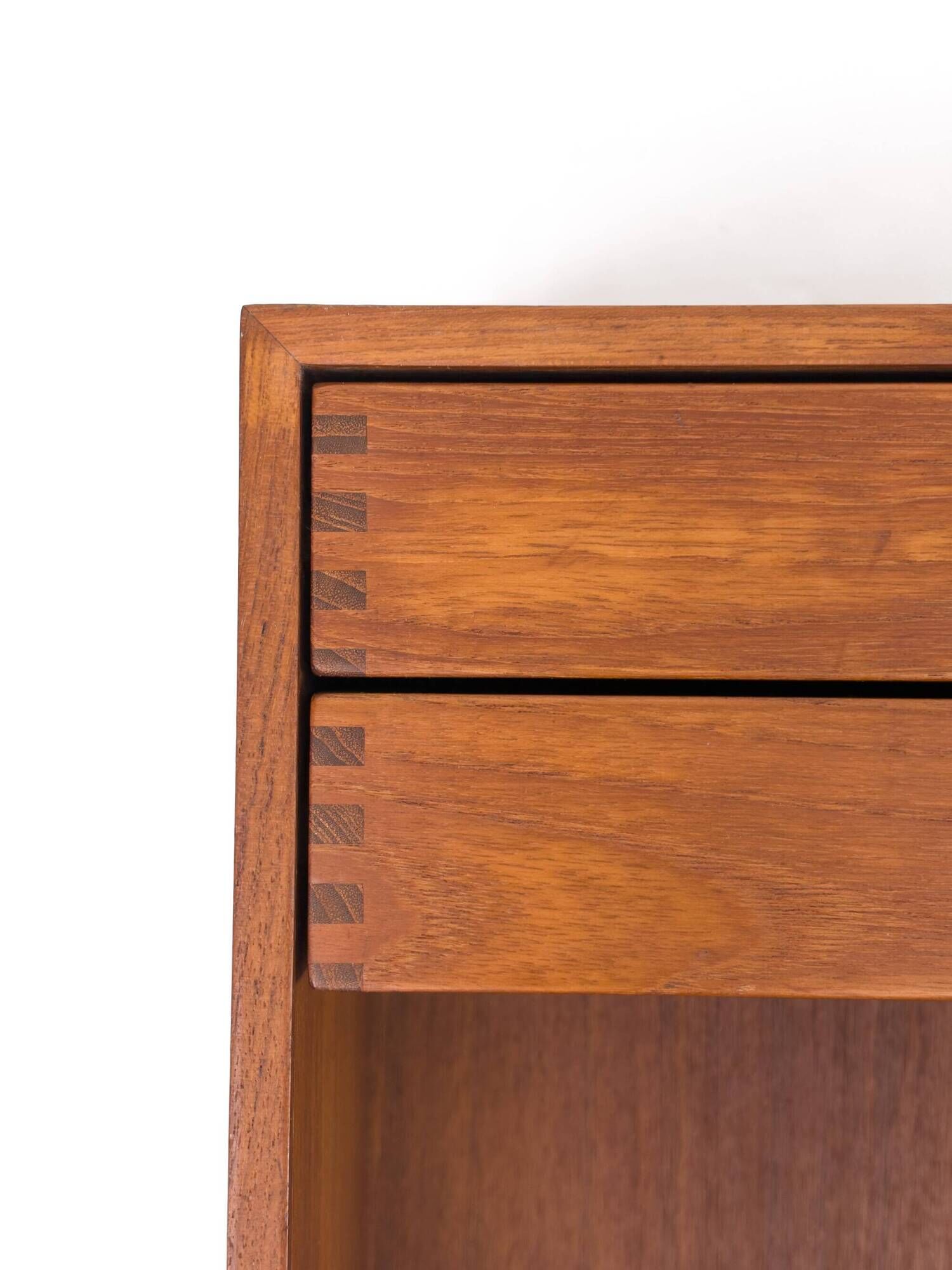 Teak Wall Console #131 by Kai Kristiansen for Aksel Kjersgaard, 1960s