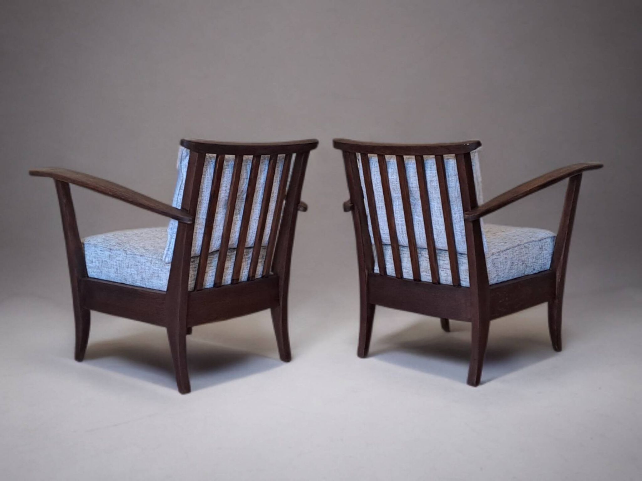 Paire de fauteuils ULUV tchèques, 1950