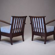 Paire de fauteuils ULUV tchèques, 1950