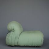 Fauteuil lounge et ottoman Soriana par Afra & Tobia Scarpa pour Cassina,