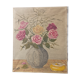 Oil painting flowers