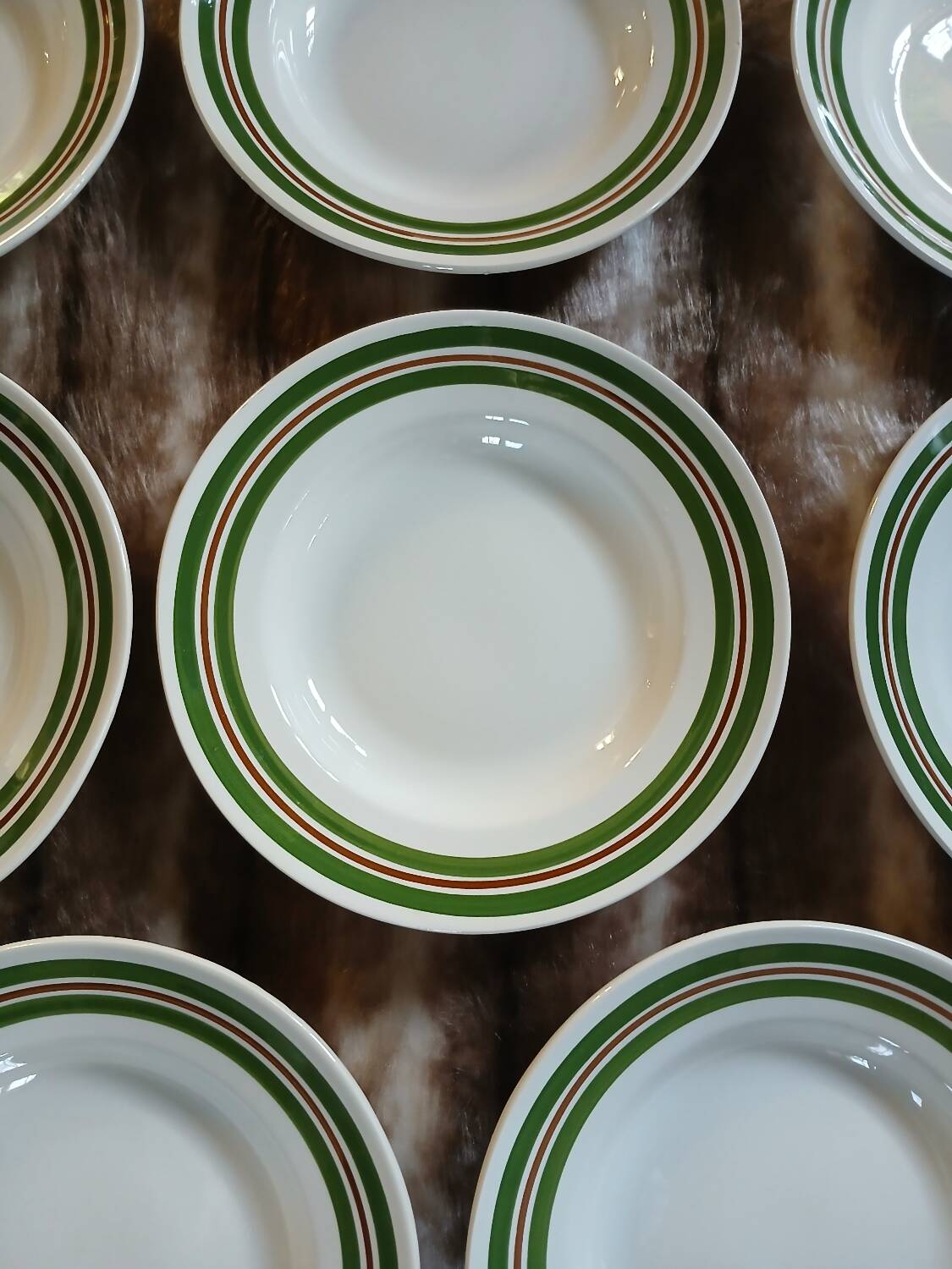 Vintage tableware set Moulin des Loups