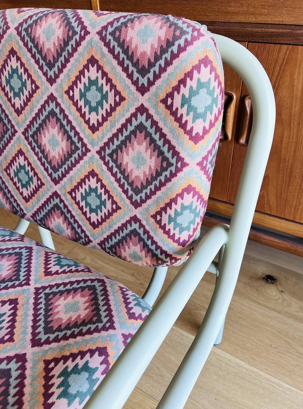 (Lot) 2 Italian armchairs from the 80s (restored)