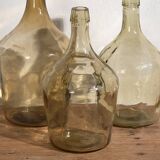 Demijohns anciens de couleur marron (vers 1920). Ensemble 3 pièces #13