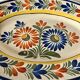 Old plate Quimper Henriot