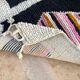 Berber carpet natural wool Morocco 3 x 2 m