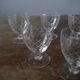 Lot de 6 petits verres à pied