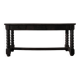 Console table in Shou Sugi Ban finish