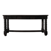 Console table in Shou Sugi Ban finish