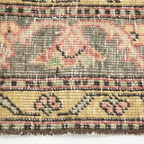 2x9 patchwork turkish runner rug