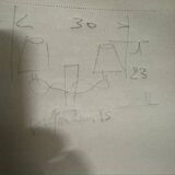 vintage wall light 1930-1940