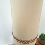 Lampe en céramique marron de Besigheimer Leuchten avec base éclairée