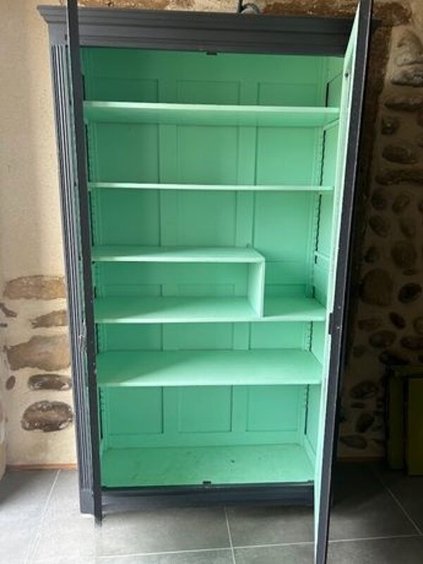 Armoire vitrée ancienne de style Art déco
