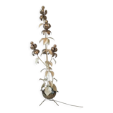 Gilded flower floor lamp,1960s-1970s
