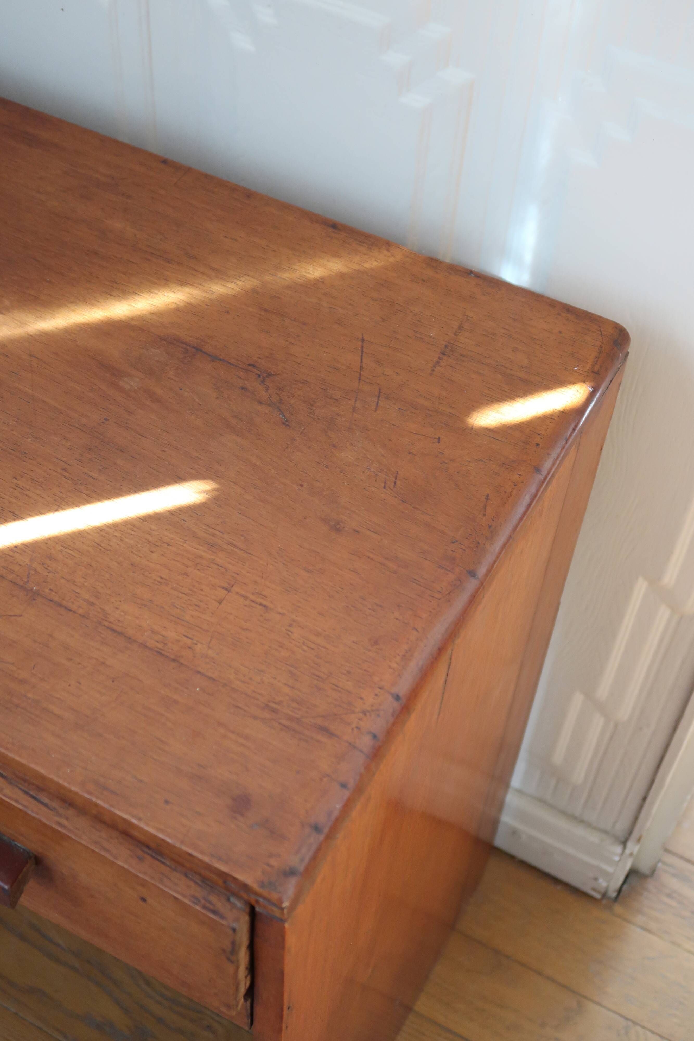 Brutalist side table console