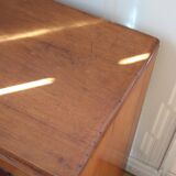 Brutalist side table console