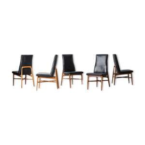 set de 5 chaises de salle
