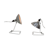 Industrial wall or table lamps, set of two, max 500w