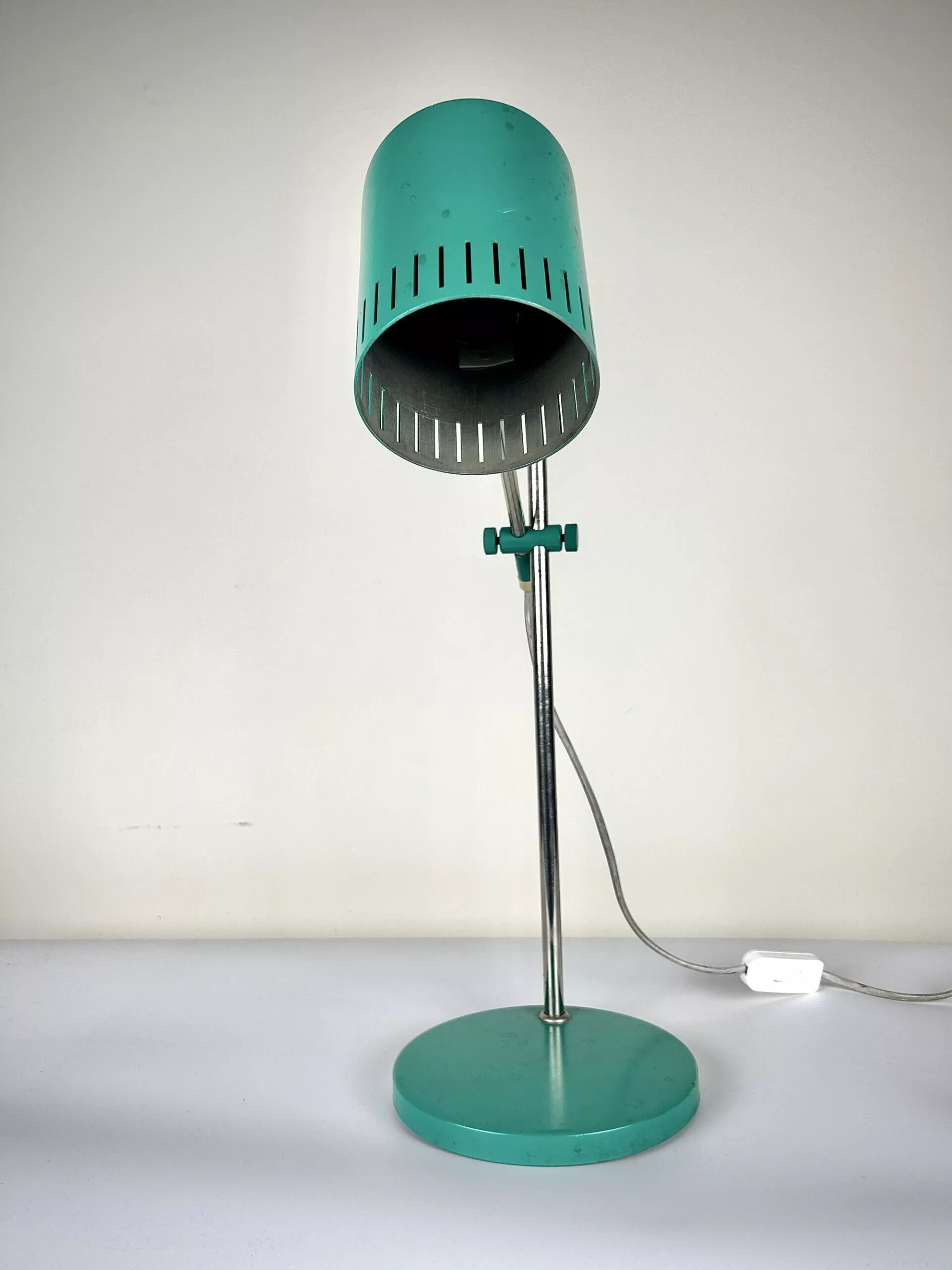 Vintage turquoise lamp – a real gem