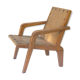 Fauteuil en bois vintage