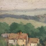 Signed landscape painting