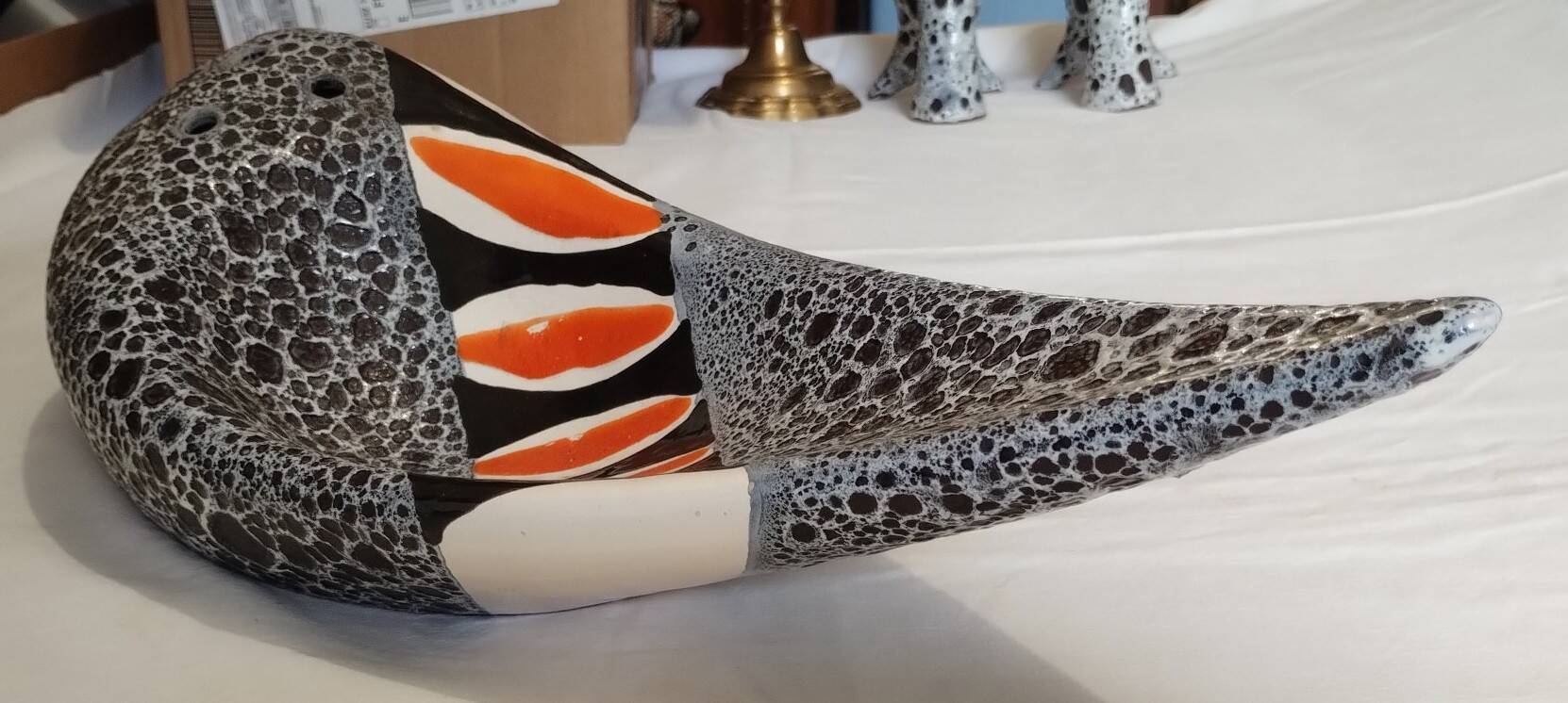 Rare grande coupe Vallauris "Le Vaucour"