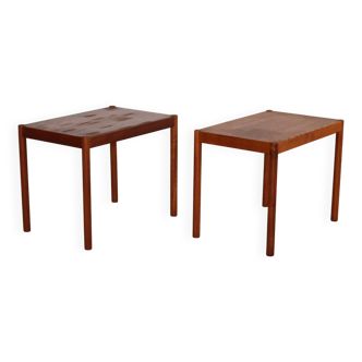 Tables d'appoint vintage | tables d'appoint | années 60 | teck