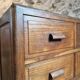 Vintage French Oak Chest of Drawers – 1930s, Solid Oak Storage Cabinet with Four Drawers