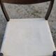Set of 4 Scandinavian style chairs from the 70s