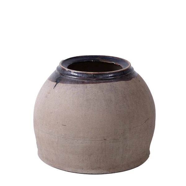 Anping - Pot chinois en terre cuite à col brun n°2