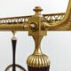 Hollywood Regency Sideboard in Brass and Mahogany 1940s
