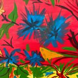 Painting of a still life bouquet of flowers