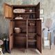 Large antique wardrobe