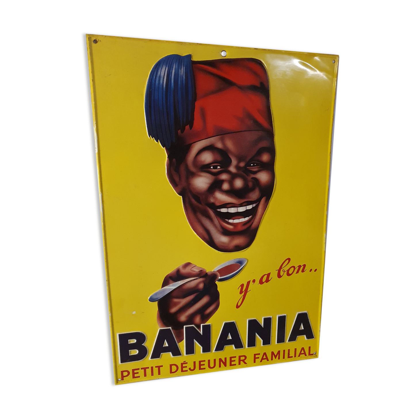 Banania advertising plaque