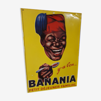 Banania advertising plaque