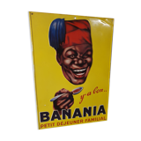 Banania advertising plaque
