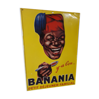 Banania advertising plaque