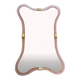 Miroir en verre de style Murano, miroir design – Simoeng, rose et