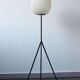 Lampadaire tripode en rhodoïd par Aro Leuchten, Allemagne, 60's