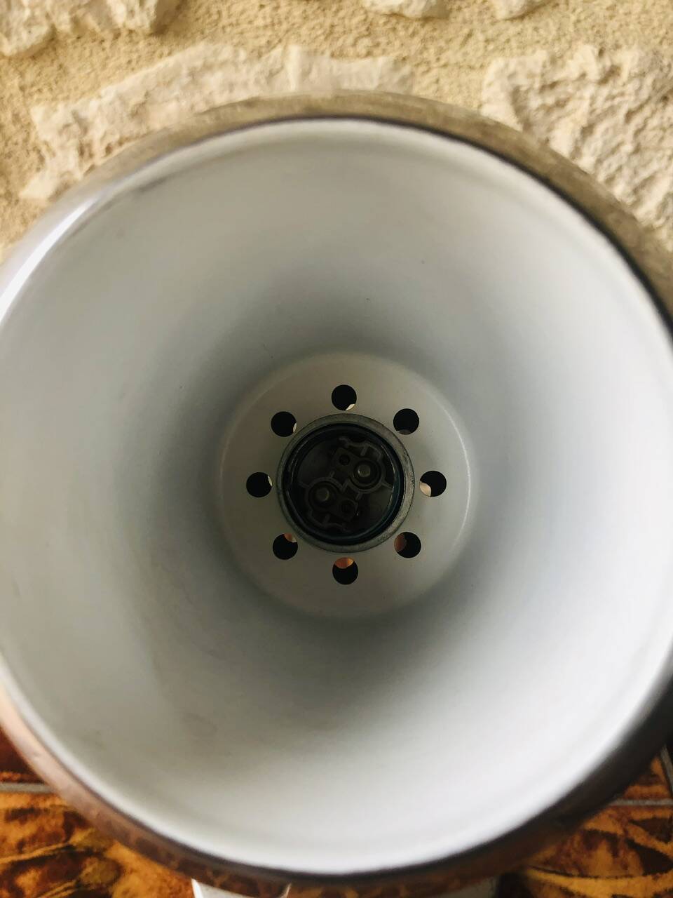 Vintage eyeball table lamp circa 1970s
